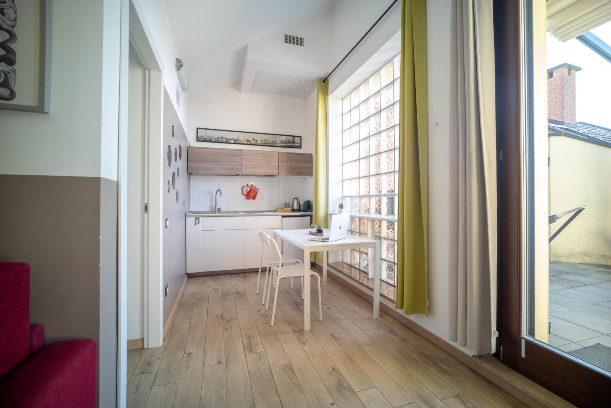 Flat With Terrace Close To Forum And Milanofiori Metro Assago Buitenkant foto