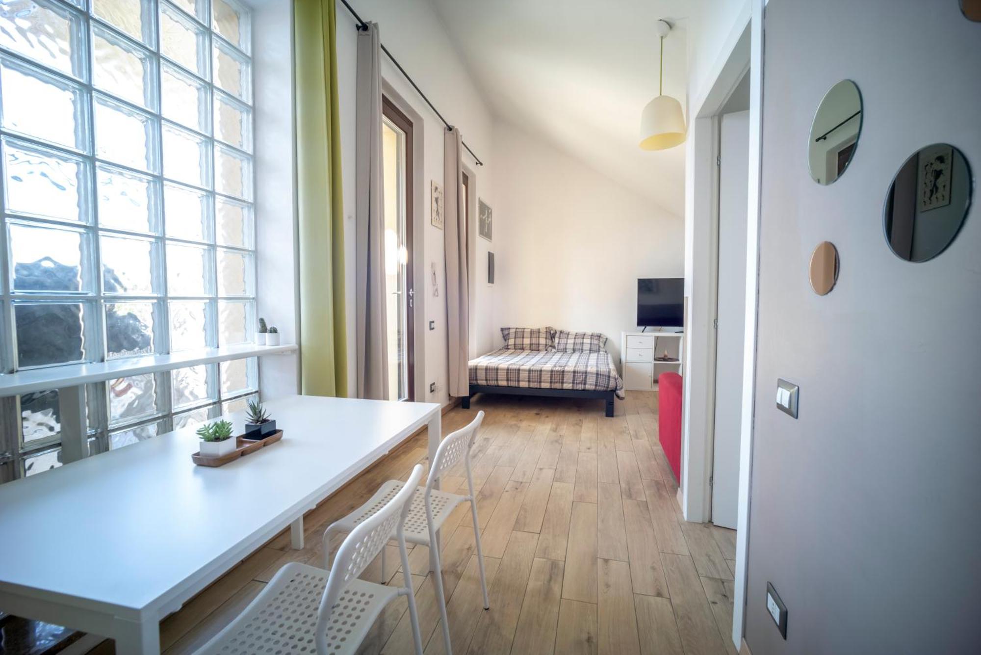 Flat With Terrace Close To Forum And Milanofiori Metro Assago Buitenkant foto