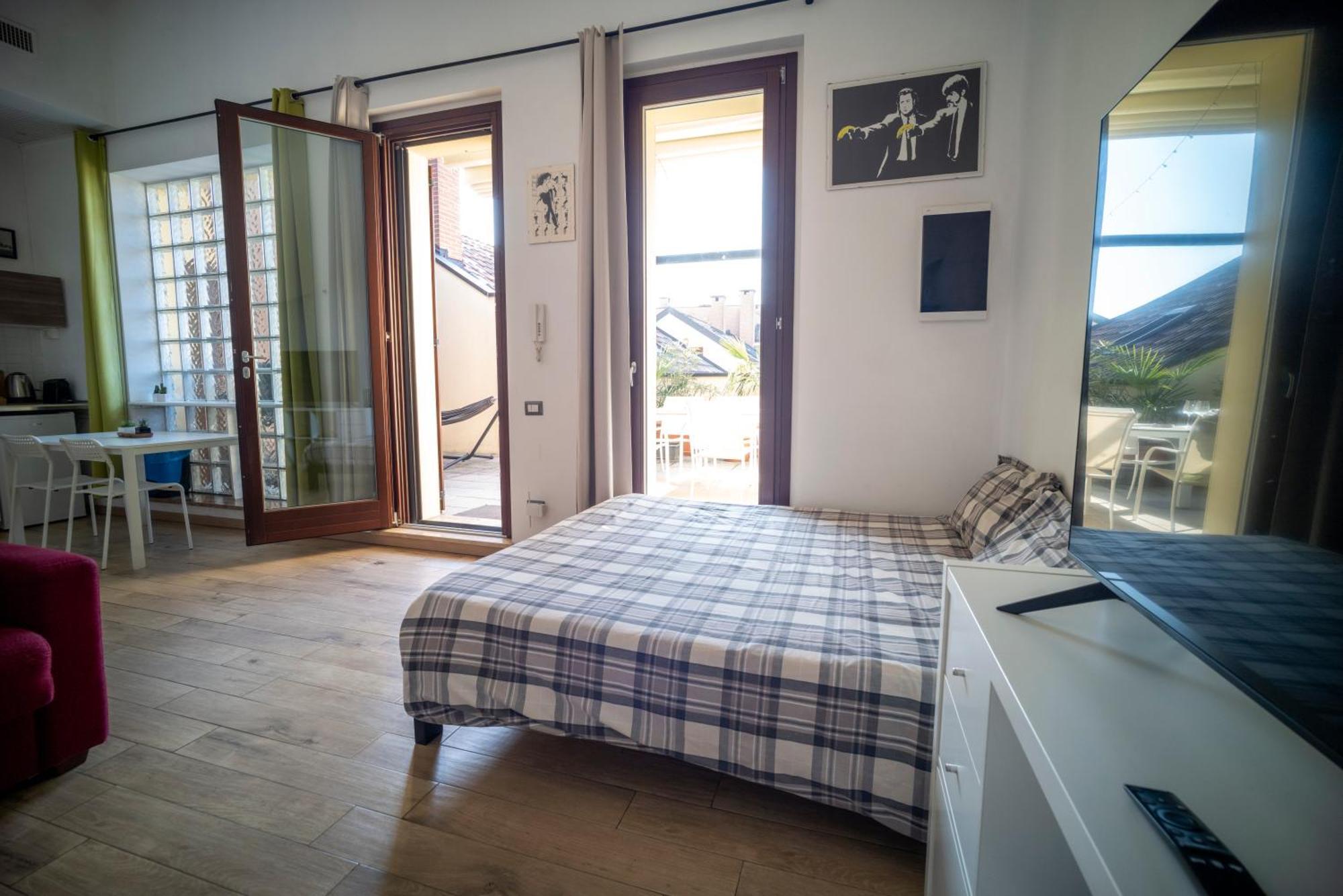 Flat With Terrace Close To Forum And Milanofiori Metro Assago Buitenkant foto